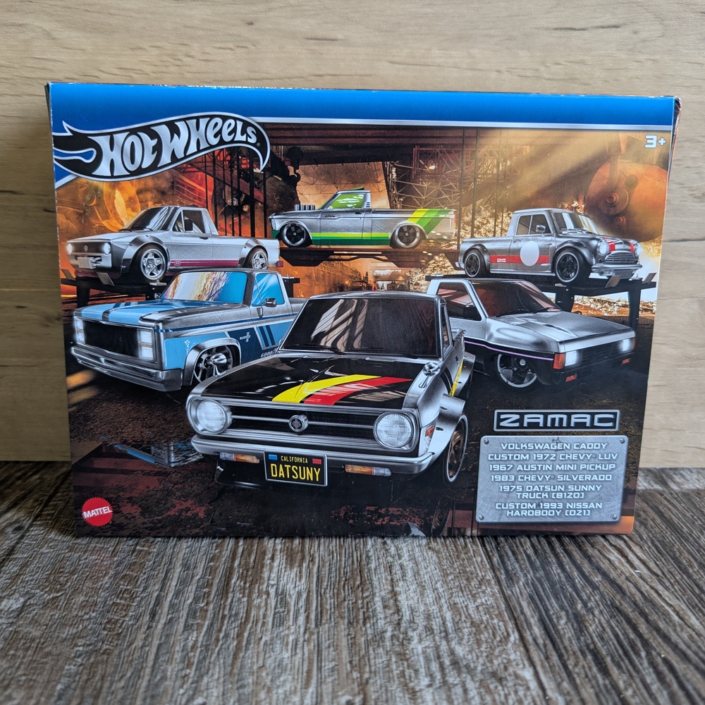 Hot Wheels Legends Tour Zamac 6 Truck Collection